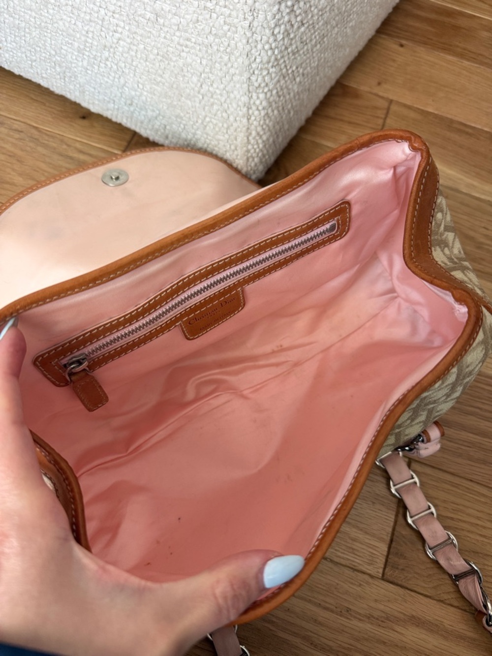 Vintage Dior Romantique Pink Heart Shoulder Bag - Picture 10 of 12